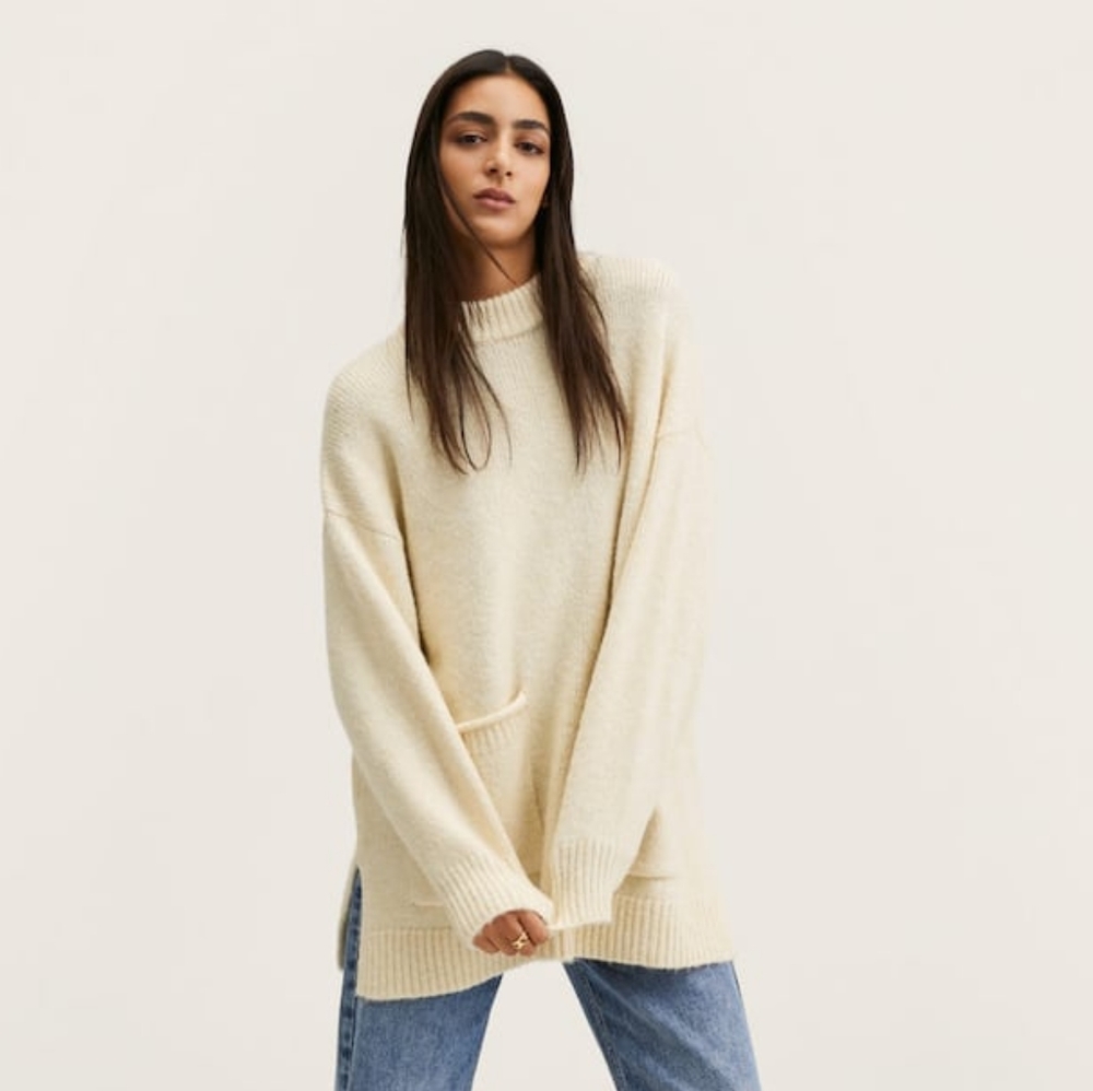 MANGO Oversized Sweater - Picture 3 of 4